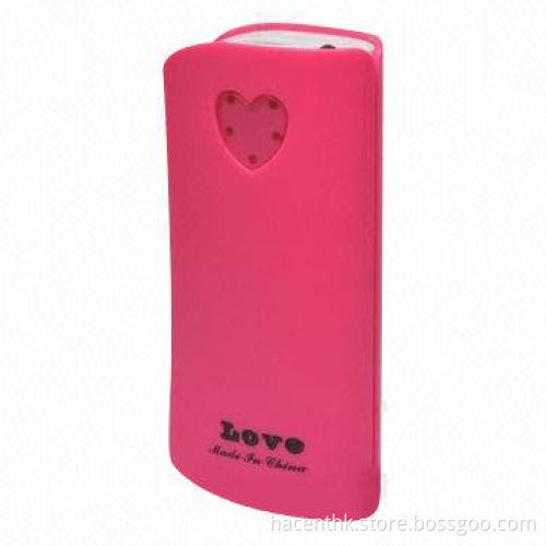 2014 New Products Heart Shape Power Bank for Promotion